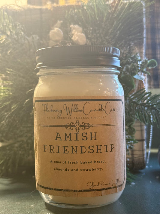 12 oz. Amish Friendship Scented Candle