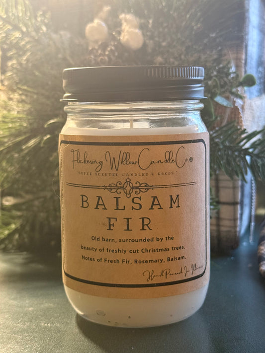 12 oz. Balsam Fir Scented Candle