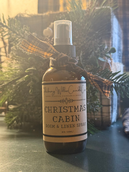 4 oz. Christmas Cabin Room & Linen Spray