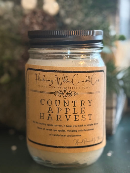 12 oz. Country Apple Harvest Scented Candle