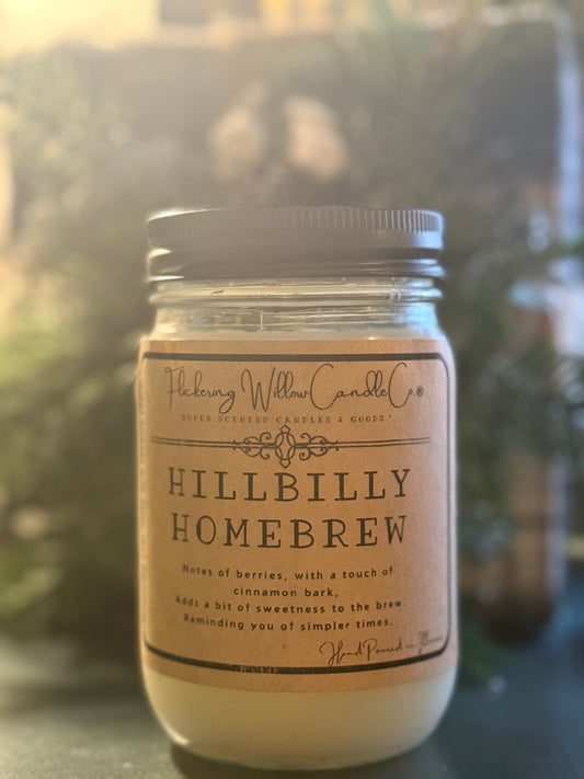 12 oz. Hillbilly Homebrew Scented Candle