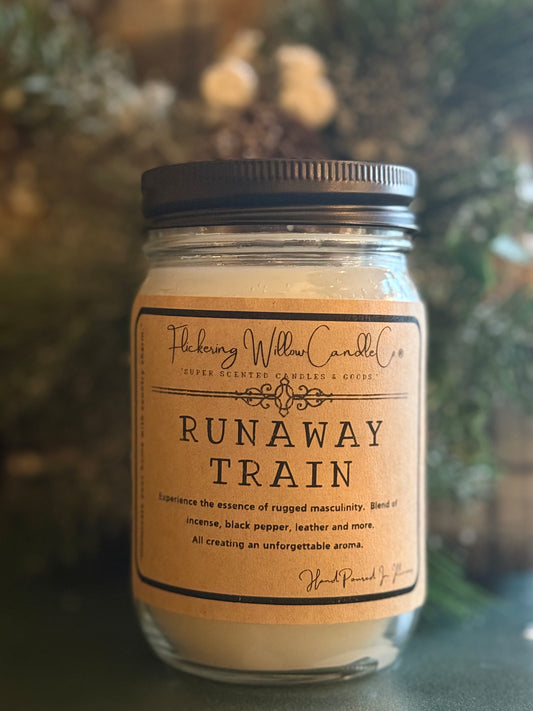 12 oz. Runaway Train Scented Candle