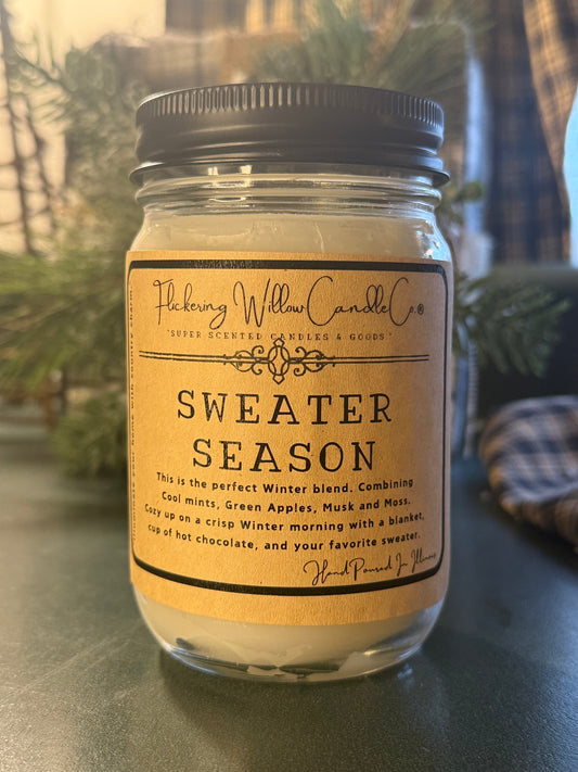 12 oz. Sweater Season Scented Candle